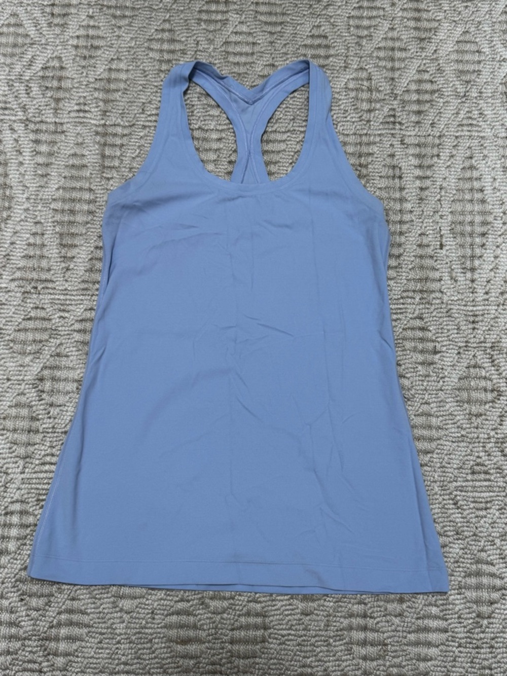 Lululemon Women’s Racerback Tank Top in Periwinkle Blue- I think size 8